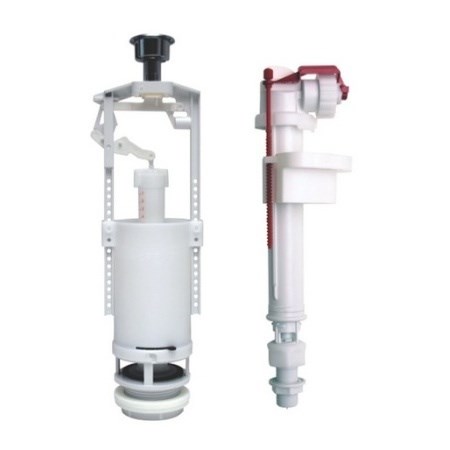 Арматура AlcaPlast с пластиковым нижним подводом 1/2" SA2000S SA2000S 1/2" CHROM