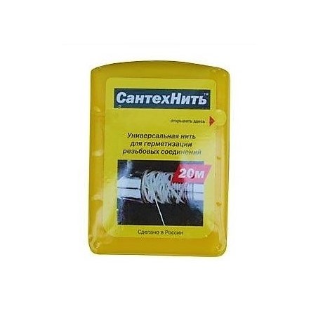 Нить для герметизации резьбы СантехНить 20м 14303 - фото 17757