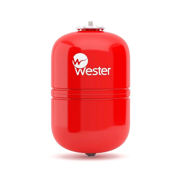 Бак мембранный Wester 12л. для отопления (красный) WRV12 - фото 18576