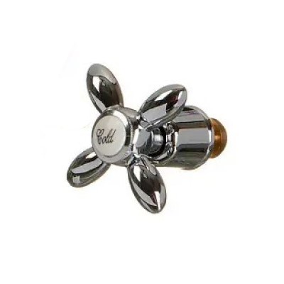 Маховик с кран-буксой Retro 1/2" 8*20 кер. MELODIA MKP12005C MKP12005C - фото 24225