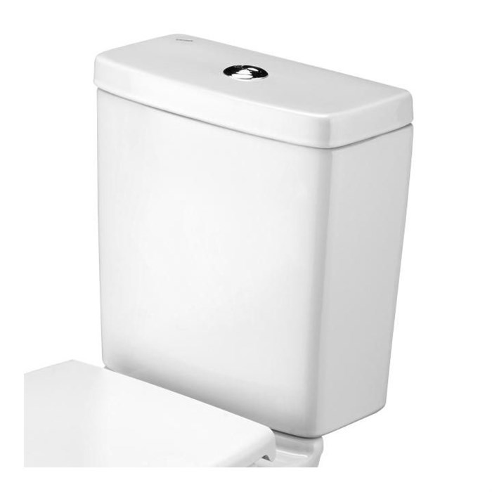 Бачок Santek ''Лига'', нижний подвод, с крышкой, белый (17,5) 1.WH30.1.856 - фото 24374