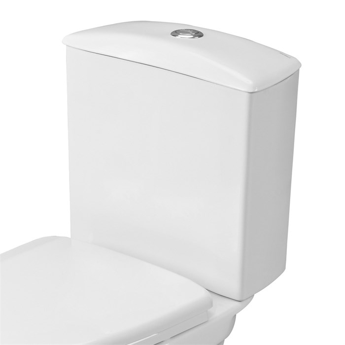 Бачок Santeri для унитазов Вест, нижний подвод, с крышкой, белый (21,5) 135218S0000BF