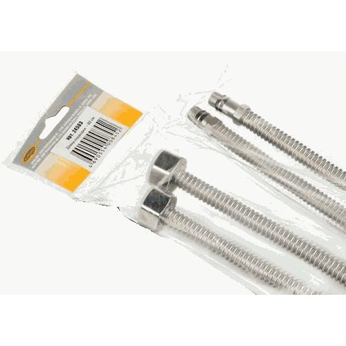 Подводка жесткая нерж. для смесителя. 100см TeRma 24504 (комплект 2 шт.) 17779