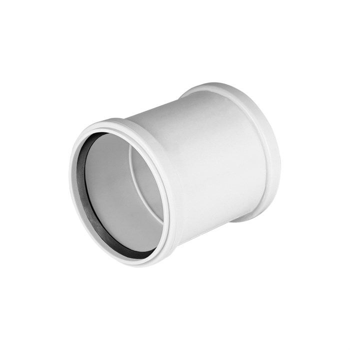 Муфта PRIME  50 мм для вн. малошум. канализ. VALFEX (соединительная, с перегор.) 20105050PR