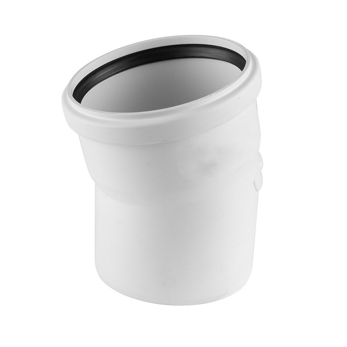 Отвод PRIME 110 мм 15° для вн. малошумной канализ. VALFEX 20112110PR