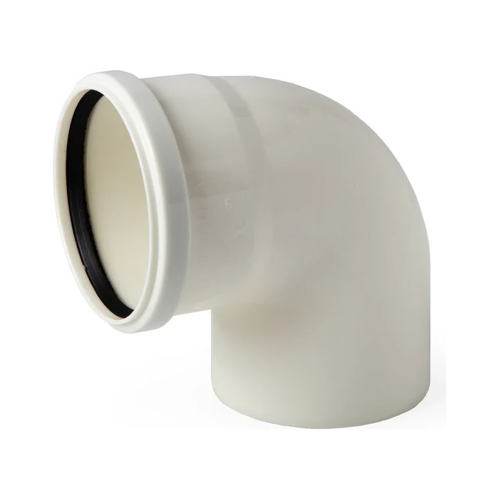 Отвод PRIME 110 мм 90° для вн. малошумной канализ. VALFEX 20101110PR