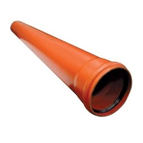 Труба наружная 110 SN4, (стенка 3,4) 0,5м САНЛЮКС 8781