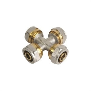 Крестовина обжимная ф16 10027