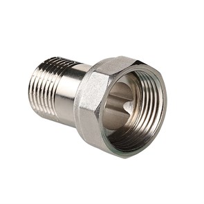 Полусгон прямой VALTEC с накидной гайкой 1/2''x1/2'' наруж. резьба VTr.613.N.0404