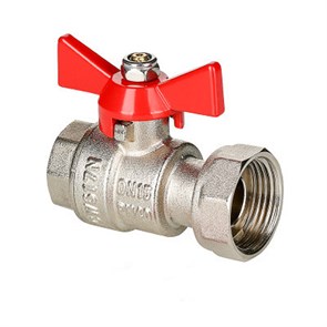 Кран шаровой VALTEC с накидной гайкой 1''x3/4'' вн. резьба VT.241.N.0506