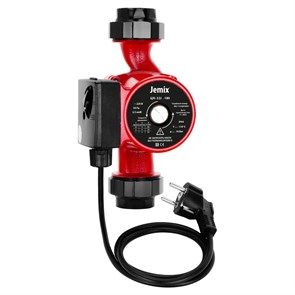 Насос циркуляционный 32/8 180 Jemix (с гайками, с проводом) ЦН 32/8-180