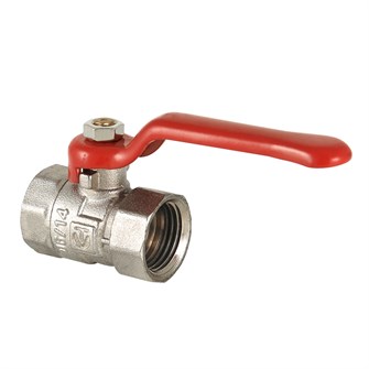 Кран шар. Valtec COMPACT, стальная рукоятка 1/2 вн.-вн.  (VT.090.N.04) VT.090.N.04