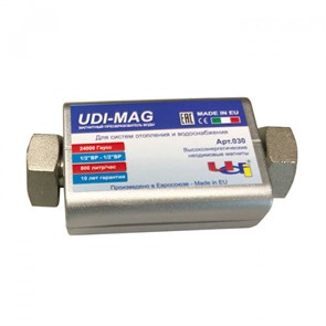 Магнитный преобразователь воды 1/2" внутр./внутр. UDI-MAG 030