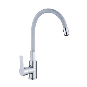 Смеситель для кухни с гибким изливом VALFEX Estreya Graphite VF.70112-3