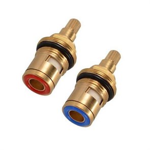 VRKP20-2 Кран-букса VIEIR 1/2" 180гр. 20 шлицов (комплект 2шт.) VRKP20-2