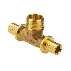 Тройник надвижной с переходом на нар.р. 20(2,8) х 1/2'' х 20(2,8) VALTEC (К) VTm.433.G.200420