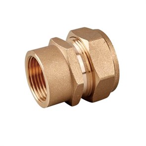 Муфта для гофр. нерж. трубы 15х3/4" с внутр. резьбой VPF154