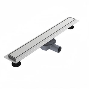 Трап линейный VALFEX PREMIUM поворотный комбинир. затвор (сухой+гидро) №2, сталь, 800 мм, вых. 50. VF.071.050K.800.02.PR