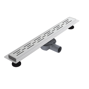 Трап линейный VALFEX PREMIUM поворотный комбинир. затвор (сухой+гидро) №4, сталь, 300 мм, вых. 50 VF.071.050K.300.04.PR