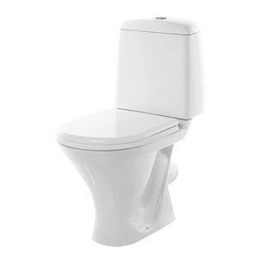 Унитаз-компакт Sanita ''Аттика - Стандарт'', диагональный выпуск WC.CC/Attica/1-P/WHT.G/S1