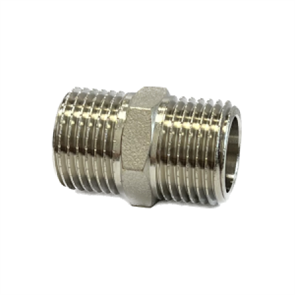 Ниппель лат.    1/2'' удлин. никелир. 34 мм (14-14 мм) 17407