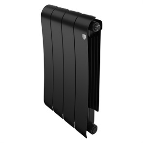 Радиатор Royal Thermo  Infinity биметалл. 500 Noir Sable (черный) - 4 секц. RTINNS5004