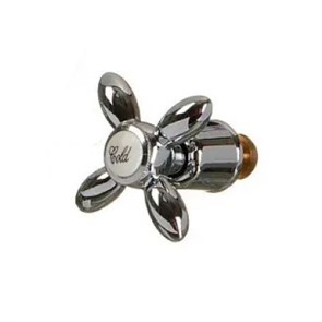 Маховик с кран-буксой Retro 1/2" 8*20 кер. MELODIA MKP12005C MKP12005C