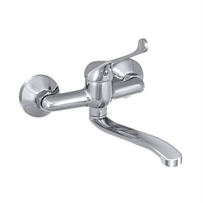 СЛАВЕН Смеситель настенный для кухонной мойки, локтевой, хирургический СЛ-ОД-Х24 СЛ-ОД-Х24