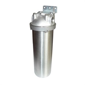 SL10, Фильтр-колба нержав.  1/2'' HMS-10B RAIFIL (б/фил, с/креп) 17757