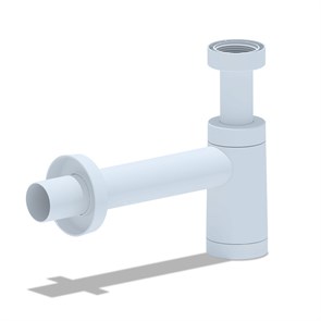 АНИ Сифон 1 1/4''*40 ''Ани'' BRB1004 с переходной трубкой D40, белый BRB1004