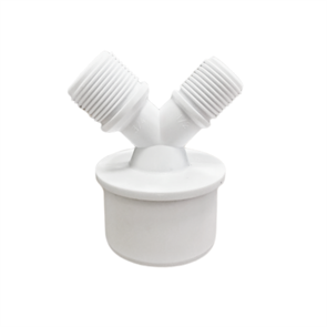 Адаптер двойной для подключения слива ф50 х1/2