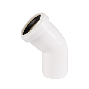 Отвод PRIME  50 мм 45° для вн. малошумной канализ. VALFEX 20102050PR