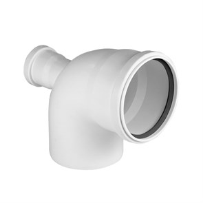 Отвод PRIME универсальный 110/50х90° фронт-тыл для вн. малошумной канализ. VALFEX 23124150PR