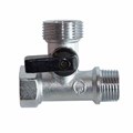 Кран проходной 1/2"х3/4"х1/2" шаровой TIM BL5807 BL5807 - фото 16639