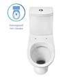Унитаз-компакт Santeri ''Грация'' белый, горизонтальный выпуск 1.P210.3.S00.00B.F - фото 17916