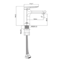 MN1071-7 Смеситель для раковины черный Maxonor PURE LIFE MN1071-7 - фото 19432 MN1071-7 Смеситель для раковины черный Maxonor PURE LIFE MN1071-7 - фото 19432