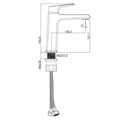 MN1172 Смеситель для раковины Maxonor PURE LIFE MN1172