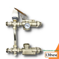 Насосно-смесительный узел, без насоса, монтажная длина 130мм, TiM JH-1039 JH-1039