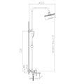 Душевая система VALFEX Argo White VF.24505-8 - фото 21393 Душевая система VALFEX Argo White VF.24505-8 - фото 21393