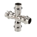 Крестовина нержав. сталь 22 мм х 15 мм х 22 мм х 15 мм VALTEC VTi.941.I.002215 - фото 21444