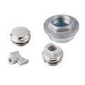 Комплект монтажный для радиатора Royal Thermo 1/2" silver СЕРЕБРИСТЫЙ RT02.1-2 - фото 22100