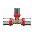 Тройник пресс 20х16х20 красн.кольцо Terma 16226 - фото 22371