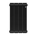 Радиатор Royal Thermo, Infinity биметалл. 500 Noir Sable (черный) - 4 секц. RTINNS5004