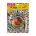 Шланг д/душа MELODIA ANTI-TWIST 1/2"*1/2" конус нерж. d14мм, L150см, 2-й зажим MKP20349BL MKP20349BL - фото 24233
