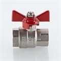 Кран шаровой VALTEC BASE-ГОСТ полнопроходной с бабочкой  1/2" вн.-вн. VT.217S.N.04