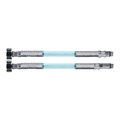Подводка для смесителя с внутренним шлангом из PEX 1/2" х M10 (комплект 2 шт) - 80см C-PE28-8
