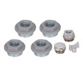 Комплект монтажный для радиатора Royal Thermo 1/2" СЕРЕБРИСТЫЙ RT1/2S