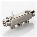Коллектор из нержав. стали VALTEC SQ, шаг 50 мм 1"x3/4"(Евроконус) 6 выходов VTc.505.SQ.060506
