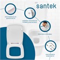Унитаз-компакт Santek ''Нео'', 2-режим. арматура, микролифт, горизонтальный выпуск 1.WH30.2.470